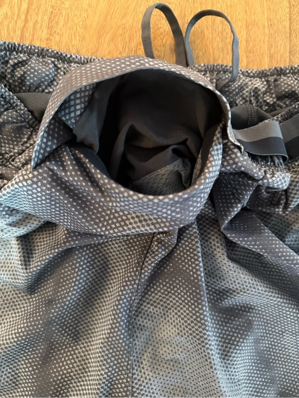Lululemon Pace Breaker Shorts Grey Jacquard